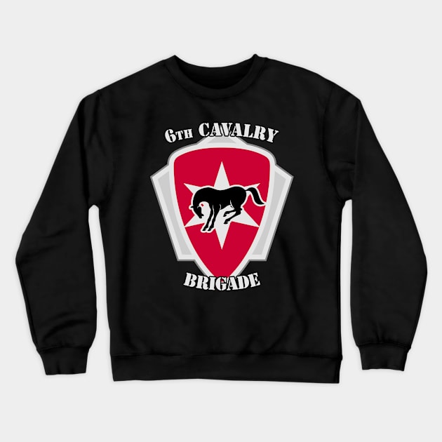 6th Cavalry Brigade Crewneck Sweatshirt by MBK